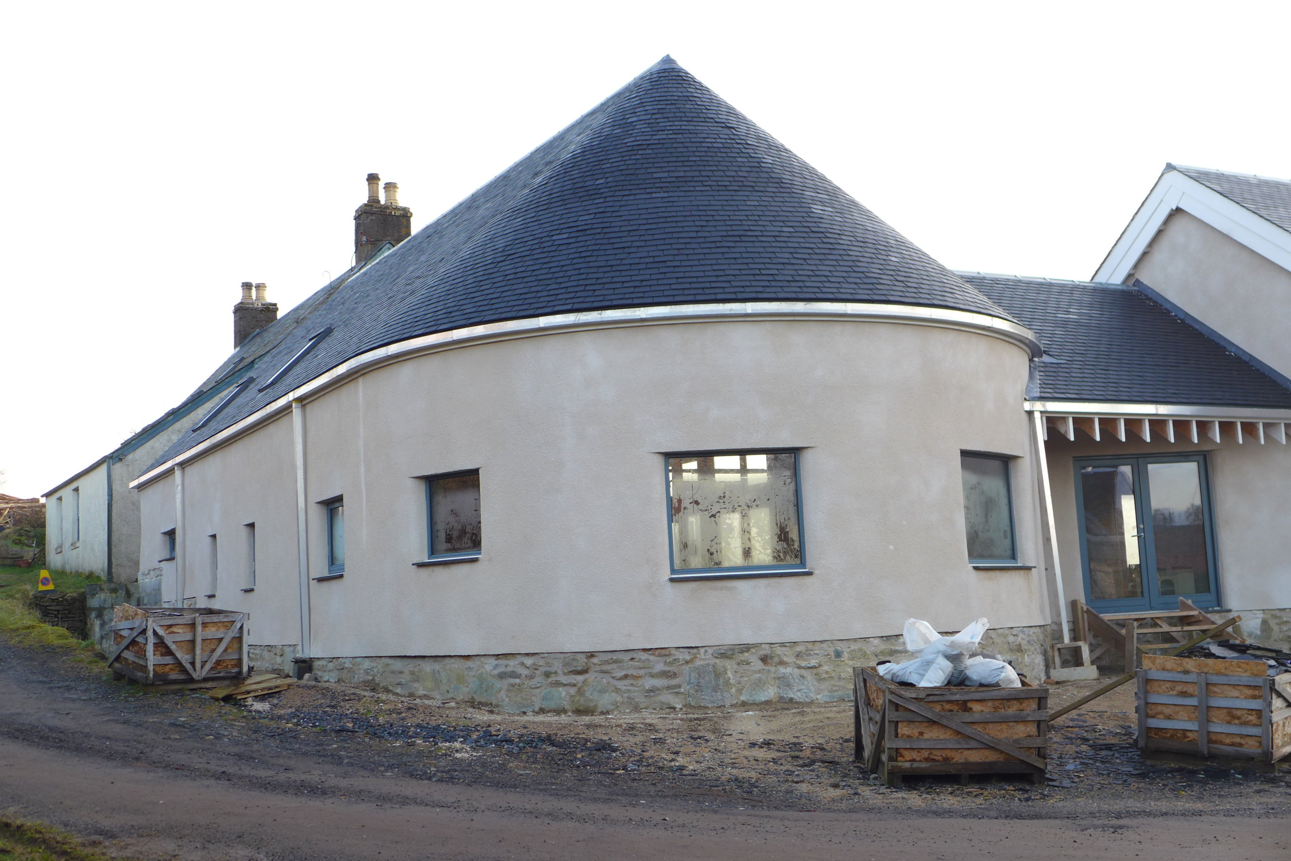 Hempcrete New Build House C - UK Hempcrete